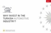 WHY INVEST IN THE TURKISH AUTOMOTIVE INDUSTRY? · 2020-03-09 · AUTOMOTIVE INDUSTRY LEADS THE COUNTRY IN R&D AND PATENT APPLICATIONS Source: Ministry of Industry, Science & Technology,