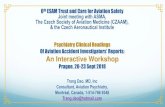 th ESAM Trust and Care for Aviation Safety Joint meeting with … 2018... · 2019-05-18 · 6th ESAM Trust and Care for Aviation Safety Joint meeting with ASMA, The Czech Society