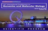 th International Conference on Genomics and …...Title: Targeted single-cell RNA expression profiling for biomarker discovery Alex Chenchik, Cellecta, Inc., USA Title: Multiplication