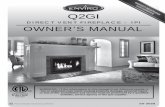 DIRECT VENT FIREPLACE - IPI OWNER’S MANUAL Instructio… · manufactured (mobile) home, where not prohibited by local codes. This appliance is only for use with the type of gas