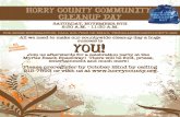 Cleanup Flyer (3) - Horry County...All we need to make our countywide cleanup day a huge success is Please preregister by October 22nd by calling 915-7893 or visit us at . Title Cleanup