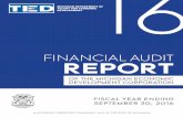 FINANCIAL AUDIT REPORT · During fiscal year 2016 MEDC implemented GASB Statement No. 72, Fair Value Measurement and Application, which provides guidance for determining fair value
