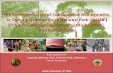 Atih Sundawiati Gunung Halimun Salak National Park, Indonesia … · 2018-04-03 · Salak National Park Zoning, the GHSNP’s zoning system are consist of: 1. Core Zone must absolutely