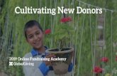 Cultivating New Donors - GlobalGiving · Ashish’s FB post Next Session! Join us on Oct. 23 for “How to Retain Donors for the Long Term” 2019 #GivingTuesday Campaign Harness