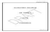 SCRUTINY REVIEW OF TREES€¦ · Reasons why street trees are cut down . Members were advised that street trees were cut down for a wide range of reasons: 1. Many trees have to be