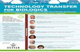 5th TECHNOLOGY TRANSFER BIOLOGICS CONFERENCESuccess in biologics outsourcing requires a very specialized toolkit and well-run . team. Every technology transfer depends on excellence
