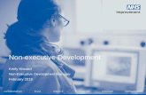 Non-executive Development...5 | Pre-board development Non-executive Development The NExT Director scheme • “Finishing school” for women, and people from BAME communities and