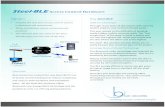 Steel-BLE Access Control Hardwaredownloads.blueaccessinc.com/downloads/marketing/Steel-BLE... · 2018-01-22 · Steel-BLE Products Wireless Smart Connector (WSC) The WS is the access