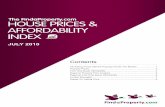 FindaProperty.com House Prices and Affordability Index ... · First-time buyer affordability worsened in July despite average prices remaining stable. First-time buyers now need to