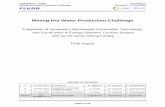 Mining Hot Water Production Challenge Mining... · 2 e/dy) – Power -55 -55 -34 -34 Emissions Saving (tonCO 2 e/dy) – Total 33 14 54 35 FORESIGHT - COSIA Final Report Mining Hot