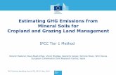 Estimating GHG Emissions from Mineral Soils for Cropland and … · 2020-04-24 · Tropical dry dry dry moist moist wet montaine moist 68 50 95 38 88 38 65 44 88 33 85 24 63 35 47