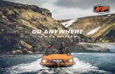 GO ANYWHERE - Argo XTV · ARGO engineers took advantage of the research and development available from parent company Ontario Drive and Gear and came up with a revolutionary transmission