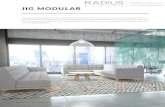 Jig Modular Soft Seating Range - Radius Office COM JIG MODULAR Jig Modular shown with Jig Coffee Table