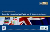Centre for International and Public Law | Twentieth ... · evening seminar series. Major Conferences From its inception the Centre has also been active in hosting major conferences,