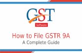 How to File GSTR 9A How to File GSTR 9A A Complete Guide. STEP 1 Step 1: After sign-in click on Returns