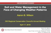 Soil and Water Management in the Face of Changing ...rcc.oki.org/wp-content/uploads/2018/05/Aaron-Wilson-OSU.pdf• Annual average temperature over the contiguous United States has