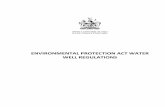 Environmental Protection Act Water Well Regulations...Environmental Protection Act Water Well Regulations Section 1 c t Updated January 28, 2006 Page 3 c ENVIRONMENTAL PROTECTION ACT