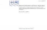 Decision 2003-077: AESO - 2003 General Tariff …Decision 2003-077: Alberta Electric System Operator 2003 General Tariff Application (Phase I and Phase II) Negotiated Settlement &