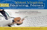 Annual License Renewal Application - WV RN Board · 2015-06-18 · ANNUAL LICENSE RENEWAL APPLICATION P.O. Box 5337, CHARLESTON, WV 25361-0337 304-558-3596 OR 1-877-743-6877 VOICE