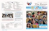 OF WODEN INC. Number 15 Volume 50 The Raven€¦ · Pratt, Peter Schultz, and Fabian Golla Members attending: 12 October -Rotary Economic and Community Development Month Hat Day -Help