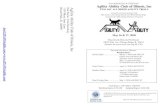 Agility Ability Club of Illinois, Inc · Agility Ability Club of Illinois, Inc TWO AKC ALL BREED AGILITY TRIALS Licensed by the American Kennel Club This Event is Accepting Entries