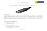 ‘A’ Electrical Connector Subsea / Underwater / Marine Size Databook... · 2019-12-11 · Subsea / Underwater / Marine The most common applications: • ROV • Dive Bell Connectors
