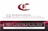 FOR TICKETS AND INFORMATION, VISIT WINEJUDGINGwinejudging.com/images/2016_snapshots/2016_wine_poster.pdf · public tasting feb 13, 2016 fort mason, san francisco for tickets and information,