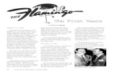 Flamingo. The First Years - ccgtcc-ccn.com · the Flamingo Club in Las Vegas. The Flamingo Club was going to be fund-ed and owned by a new California Corporation to be known as the