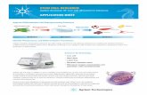 STEM CELL RESEARCH - Agilent€¦ · STEM CELL RESEARCH Agilent Seahorse XF Live Cell Metabolism Solutions APPLICATION BRIEF Improve Differentiation and Reprogramming Outcomes Cellular