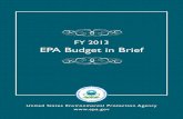 yosemite.epa.govSABPRODUCT.NSF... · Budget in Brief Table of Contents PAGE Overview ..................................................................................................................