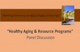 “Healthy Aging & Resource Programs” Panel Discussion...National Diabetes Prevention Program Hannah Herold • 1 in 5 adults could have type 2 diabetes by 2025 • In 2013, diabetes
