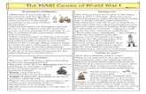 The MAIN Causes of World War I - MR. ZUBA'S CLASSzubasocialstudies.weebly.com/.../ll_world_war_i_causes_reading.pdf · The MAIN Causes of World War I SLMS/11 N is for Nationalism…