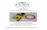 Operator’s Handbook For Compact High Voltage DC15 & …PCWI High Voltage DC Crest Meter for verifying DC Detector output voltage. DC Crest Meter includes Calibration Certificate.