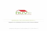 mANUAL DE USUARIO RUV++portal.ruv.org.mx/sitioanterior/documents/ManualUsuari... · 2019-05-08 · Criterios de Entorno para la vivienda social en México. Centro Mario Molina, México,