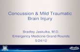 Concussion & Mild Traumatic Brain Injury · 2012-05-30 · Traumatic Brain Injury in H.S Athletes7 •235 U.S. high schools over 3 year period •10 H.S. sports •23,566 reported