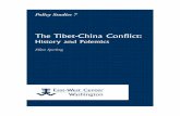 The Tibet-China ConflictThe Tibet-China Conflict: History and Polemics Elliot Sperling East-West Center Washington. Policy Studies A Publication of the East-West Center Washington