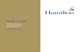 Hamilton Style Guide 2006...Stationery is one of the most visible uses of the graphic identity. Stationery includes letterhead, envelopes, mailing labels, business cards, note cards