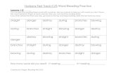 Horizons CD Word Practice final - University of Oregonoregonreadingfirst.uoregon.edu/.../horizons_cd_word_practice.pdf · Horizons Fast Track C/D Word Reading Practice Created by