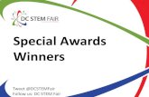 Special Awards Winners - DC STEM Network Special Awards Winners Tweet @DCSTEMFair Follow us: DC STEM