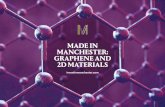 MADE IN MANCHESTER: GRAPHENE AND 2D MATERIALS 2D... · Bio-medical Electronics The Market Opportunity The estimated global graphene materials market will be more than £300 million