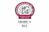 GRADE 4 Cover · GRADE4! Curriculum(Guide(ELA! ... everyday part of classroom instruction and curriculum planning. Qualitative Measures of Text Complexity Using qualitative measures