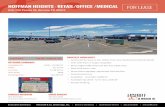 HOFFMAN HEIGHTS - RETAIL/OFFICE /MEDICAL …...• Anchored by Save-a-lot, Dollar Tree, Ace Hardware & Family Dollar • One mile from 2 major hospitals • Busy, high traffic Peoria