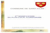 COMMUNE DE SAINT-CLARpiece-jointe-carto.developpement-durable.gouv.fr/DEPT032... · 2013-11-22 · Gonflement des Argiles (PPRrga) ; p13 4. Les incidences des modifications sur l’environnement