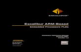 Excalibur ARM-Based Embedded Processor PLDs …...Extensive embedded system debug facilities – SignalTap embedded logic analyzer – ARM JTAG processor debug support – Real-time