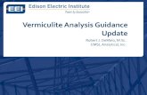 Vermiculite Analysis Guidance Update s...Popcorn Ceiling Asbestos in Vermiculite Production Levels and Ore Content • 1,200 tons of mineral mined per day, with stack emissions at