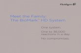 Meet the Family: The BioMark HD System...The BioMark HD System is the only multi-purpose real-time PCR system that performs genotyping, gene expression profiling, quantitative real-time