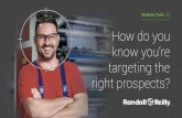 How do you know you’re targeting the right prospects? · Align to your desired outcome: Visualize your overall campaign by: Form Submissions Social Engagement Much More Website