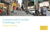 Commercial Corridor Challenge 1...Neighborhood 360 program which strengthens and revitalizes the streets, small businesses, and community-based organizations that anchor New York City