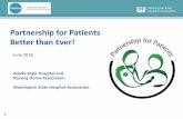 Partnership for Patients Better than Ever!...Partnership for Patients 11 . 12 Partnership for Patients 20% reduction in all-cause harm . 12% reduction readmissions . By September,