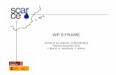 WP 9 FRAME assembly 2012.pdfXavier Sánchez-Vila 10.50-11.30 Calidad ambiental de las cuencas hidrológicas mediterráneas. Presencia de contaminantes convencionales y emergentes y